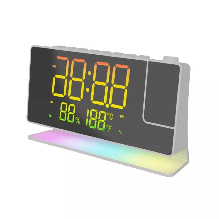 Radio cu ceas digital de proiecție
